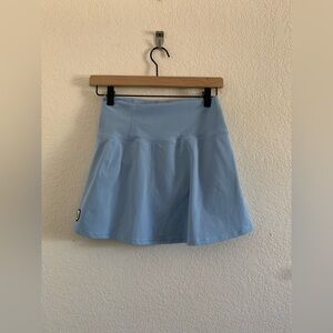 Vuori Volley Skirt Womens XS Isle Blue Skort Tennis Golf BreatheInterlock Fabric